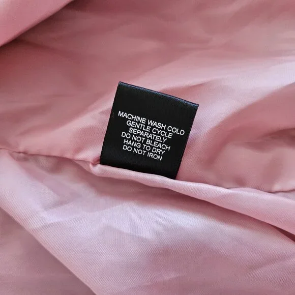 Forever 21 "Say What" Pink Faux Fur Shaggy Jacket - Size Small - Picture 10 of 10